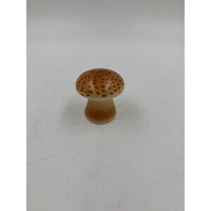 Vintage Mushroom Salt Shaker Cork Bottom Japan Single Shaker Spots